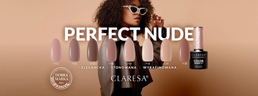 Гибридный лак для ногтей Claresa PERFECT NUDE 6