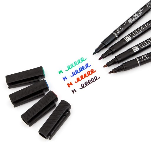 Foliopis Rystor M 1,0 mm czarny FM-1A