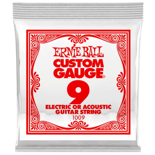 ERNIE BALL 1009 Простая сталь, одинарный .009