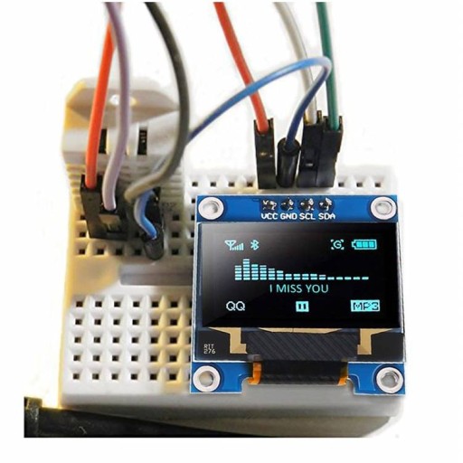 OLED-дисплей 0,96 I2C SSD1306 Белый