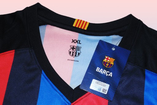 Barca Lewandowski Club T -Frish Оригинальная лицензия размер XXL