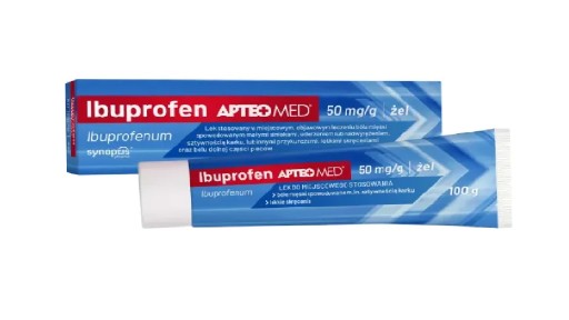 Apteo Med Ибупрофен гель 50 мг/г 100 г