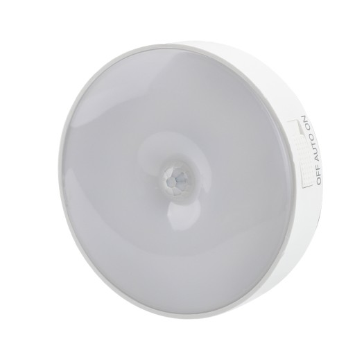 LAMPKA NOCNA LAMPA LED Z CZUJNIKIEM RUCHU USB KINKIET MAGNES 3 szt