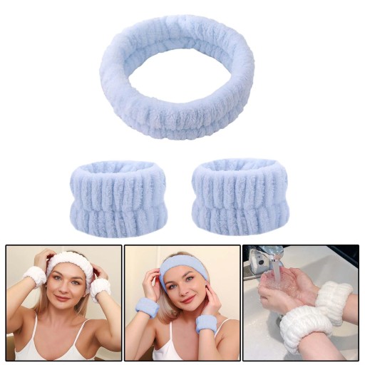 Набор повязок и средств для умывания Wash Blue
