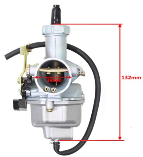 СТАНДАРТНЫЙ КАРБЮРАТОР 27 ММ Quad ATV Sym Quad Lander Quadlander 250 куб.см OEM!