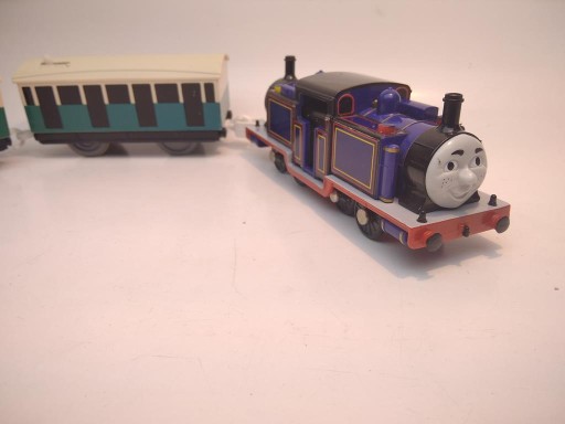 TrackMaster TOMY KOLEJ Mighty Mac / Mocny Maciek два вагона
