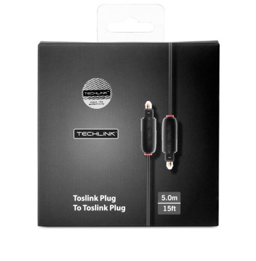 Оптоволоконный кабель ODT Toslink 5м. ТЕХЛИНК