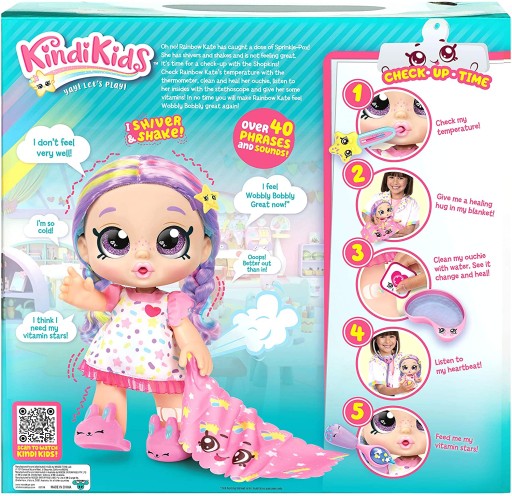 ИНТЕРАКТИВНАЯ КУКЛА Kindi Kids UK - ДВИЖУЩАЯСЯ ГОЛОВКА