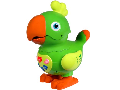 Интерактивная игрушка Артык Музыкальный разговорчивый попугай