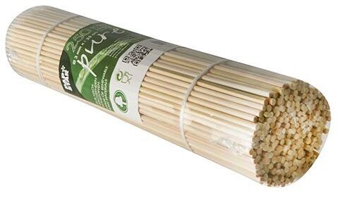 Шампуры Papstar Pure бамбуковые 25см 250 шт х6
