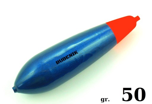 SOLIDNY MOCNY SPŁAWIK PODWODNY Z GRZECHOTKĄ 50 gr