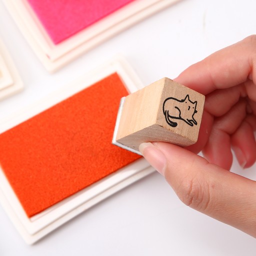 Золотая 16 цветов Чернильная подушечка ручной работы DIY Craft Отпечаток