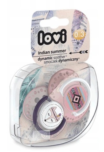 Lovi Dynamic Силиконовая соска 0–3 м 2 шт.