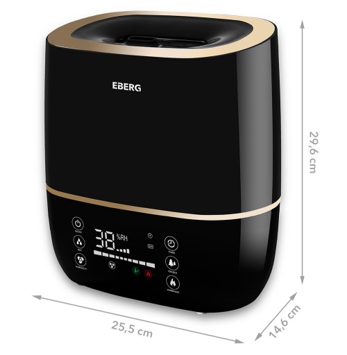 Nawilżacz powietrza EBERG HUMI jonizator aroma 4w1