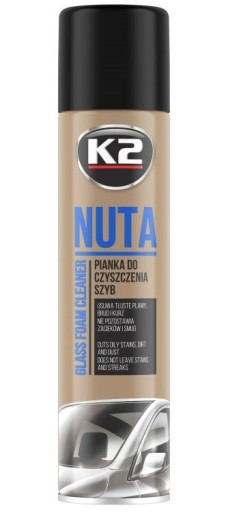 K2 NUTA 600 МЛ ПЕНА ДЛЯ ЧИСТЕНИЯ ОКОН БЕЗ ПОЛЕСОВ