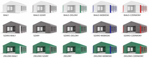 Namiot Handlowy 3x6m Imprezowy Ogrodowy DAS 240 S