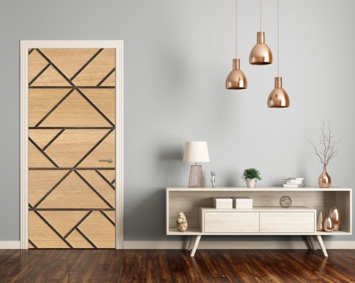 Самоклеящаяся пленка для дверей WOODEN 3D PATTERN