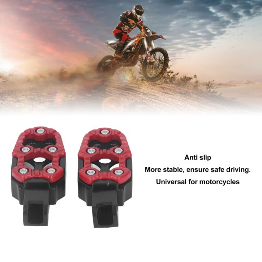 Podnóżki motocyklowe Odporny na blaknięcie stop