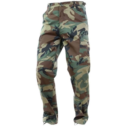 МУЖСКИЕ БОЕВЫЕ БРЮКИ MILITARY RUGGED M65 BDU T/C MIL-TEC WOODLAND M