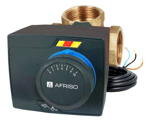 Привод AFRISO ARM 343 + 4-ходовой клапан ARV 485
