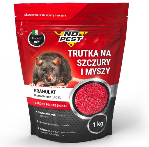 ЯД ДЛЯ МЫШЕЙ, КРЫС, ГРАНУЛЯТЫ, 1кг, ЭФФЕКТИВНЫЙ