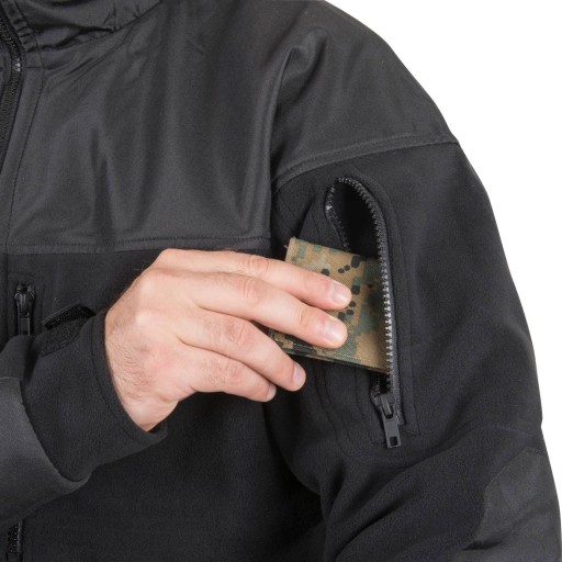 МУЖСКАЯ ФЛАНЕЛЕВАЯ БЛУЗА НА ПУГОВИЦАХ CLASSIC ARMY HELIKON FLEECE оливково-зелёная