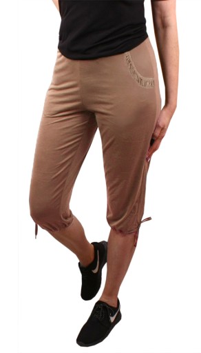 SPODNIE damskie RYBACZKI spodenki 8133 czerwon 4XL