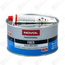 Шпатлевка Novol Fiber стекловолоконная 1,8 кг.