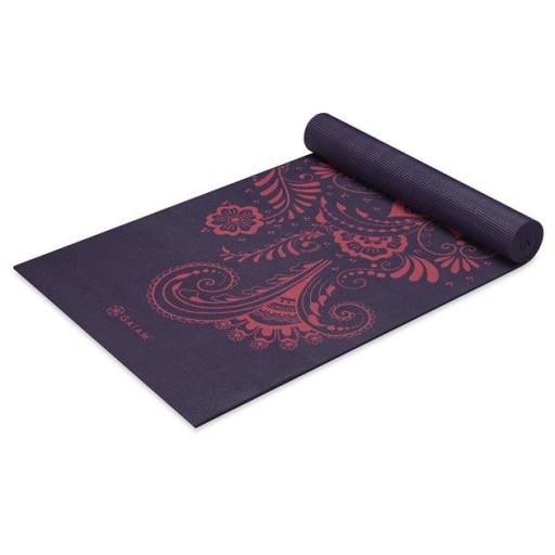 MATA DO JOGI GAIAM PREMIUM AUBERGINE SWIRL 6MM