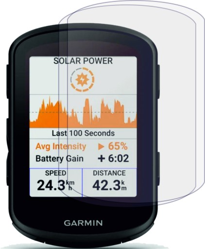 Силиконовый чехол для GARMIN EDGE 540 840 Солнечного навигационного счетчика + 2 очки