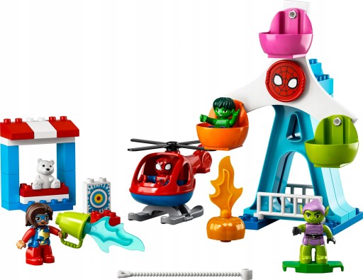 LEGO DUPLO ЧЕЛОВЕК-ПАУК В ГОРОДЕ РАЗВЛЕЧЕНИЙ