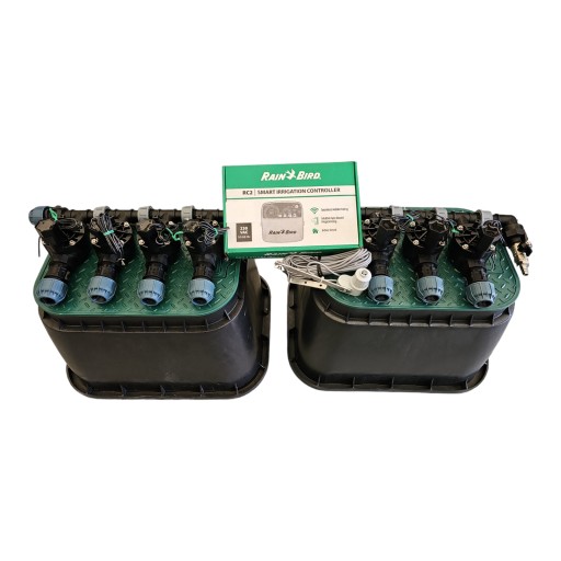 Дождь HV Set 7 Sections Компрессор Rainbird RC2 с датчиком Wi -Fi PE 20