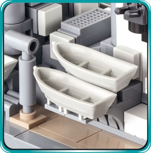 COBI BLOCKS 4823 НЕМЕЦКИЙ КОРАБЛЬ PRINZ EUGEN