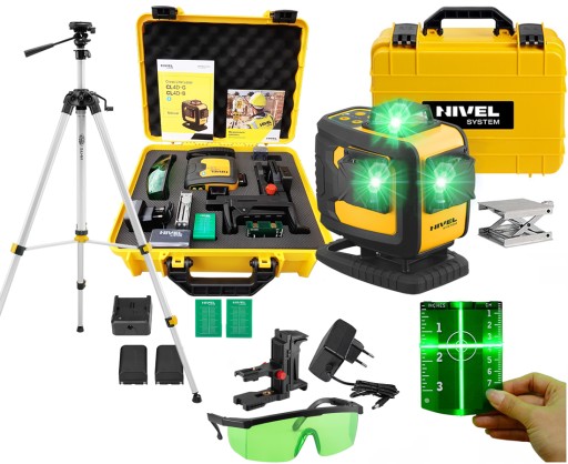 ЛАЗЕР NIVEL CL4D-G GREEN CROSS + ШТАТИВ