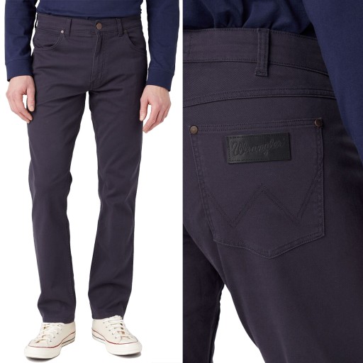 БРЮКИ Wrangler GREENSBORO Темно-синие, ТЕМНО-СИНИЕ W34 L30