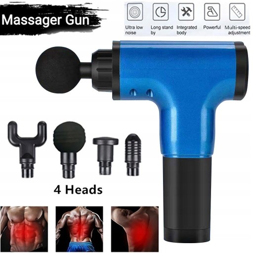 Ударный массажер для тканей Muscle Quiet 6 Travel