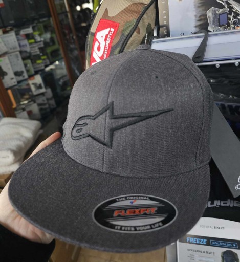 Кепка Alpinestars AGELESS черная/серая L/XL