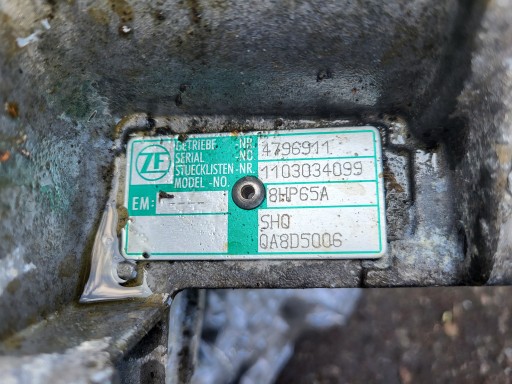 МЕХАТРОНИКА КЛАПАНОВ АВТОМАТИЧЕСКОЙ КОРОБКИ ПЕРЕДАЧ SHQ 8HP65A AUDI Q5 80A OE