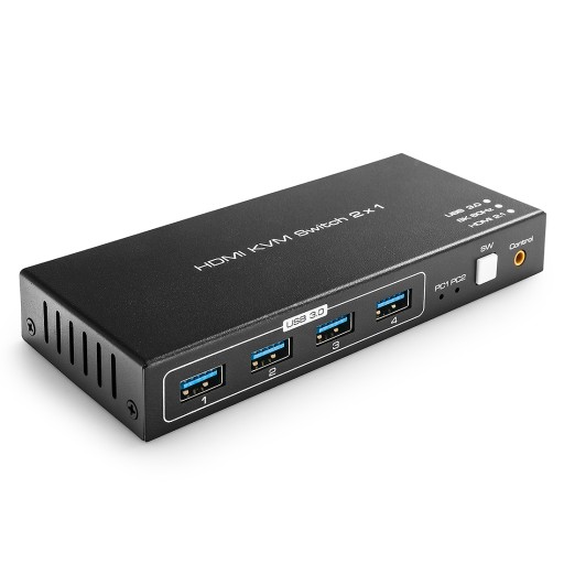 KVM-переключатель USB + HDMI 2/1 Spacetronik SPH-KVM23