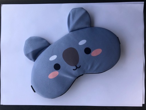 OPASKA NA OCZY MASKA DO SPANIA SNU RELAKSU KOALA miś OLDMAN NA GUMCE