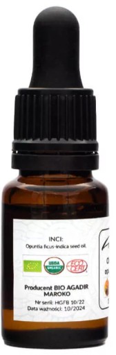 Bio Agadir Масло опунции 10 мл для лица Pure Natural