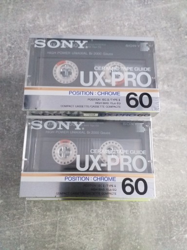 ХРОМИРОВАННАЯ КАССЕТНАЯ КАССЕТА ДЛЯ SONY UX-PRO 60