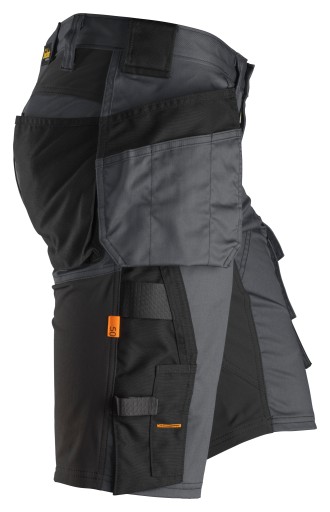 Snickers 6141 эластичные рабочие шорты с карманами Stretch Grey 60