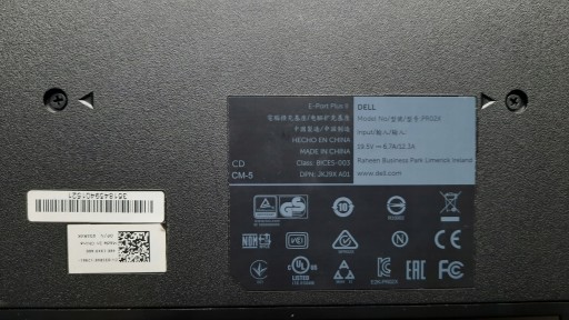 Док-станция Dell E-port Plus USB 3.0 PR02X