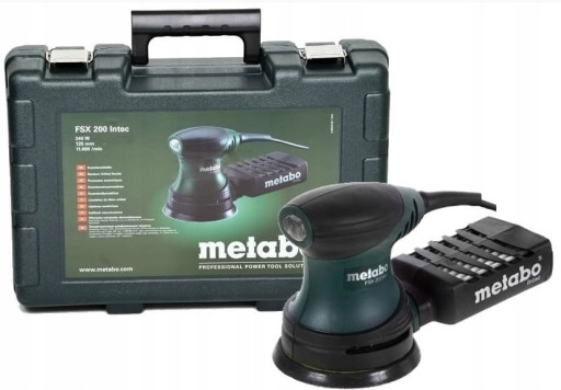 КОРПУС ДЛЯ КАЧЕСТВЕННОЙ ЭКСЦЕНТРИЧЕСКОЙ ШЛИФОВАЛЬНОЙ Шлифмашины METABO 240 Вт 230 В