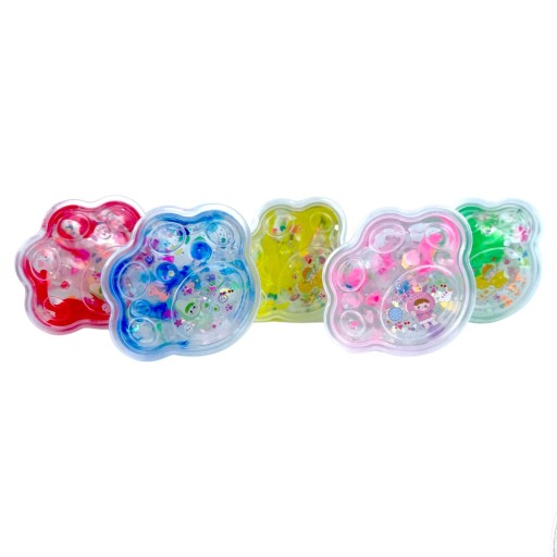 Masa Sensoryczna SLIME GALARETKA PLASTYCZNA cekiny KOCIA ŁAPKA Kotek IS