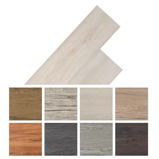Samoprzylepne panele podłogowe z PVC, 5,02 m², 2 m