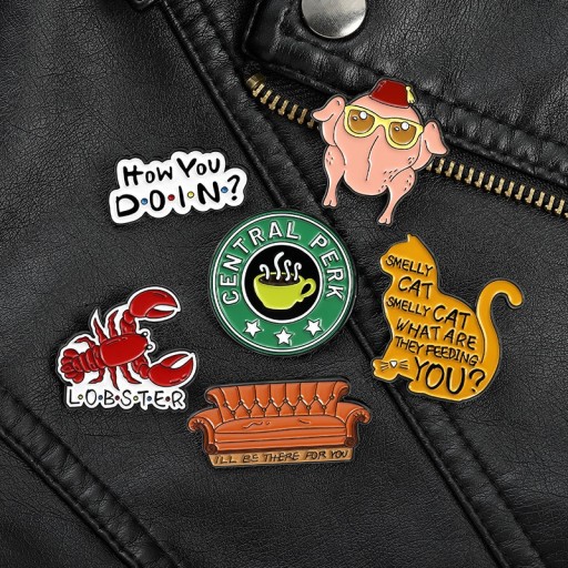 Друзья Друзья CENTRAL PERK Металлический значок PL