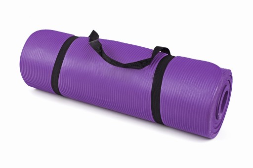 Гимнастический коврик FITNESS MAT SG-105 NBR 173х61см толстый для занятий йогой 1,5см
