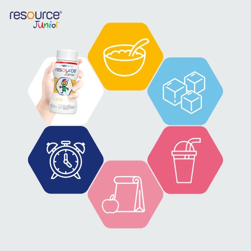 Напиток Nestle Resource Junior ванильный 8x 200мл